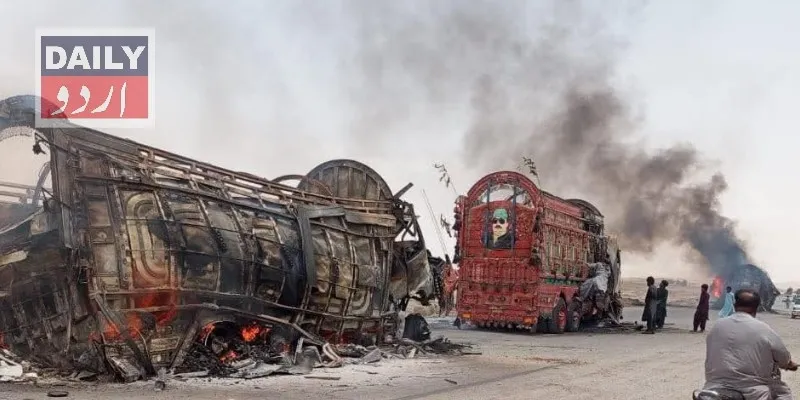 بلوچستان میں تجارتی و سرحدی اہداف پر حملے، چاغی میں پانچ گیس باؤزر نذرآتش، واشک میں اماراتی شیوخ کے فارم ہاؤس پر دھاوا
