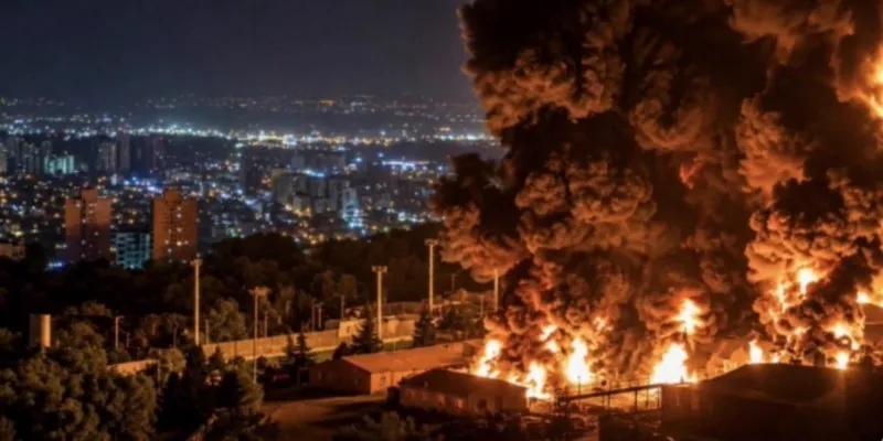 جنوبی ایران پر فضائی حملوں کے بعد خطے میں کشیدگی برقرار