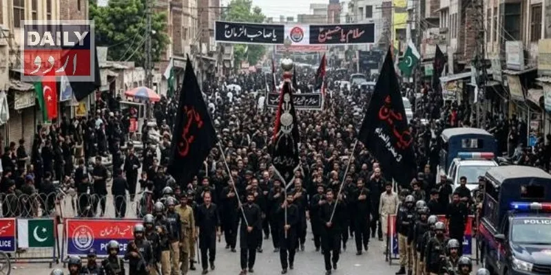 پاکستان بھر میں عاشورہ محرم کے موقع پر سخت سکیورٹی، ہزاروں اہلکار تعینات