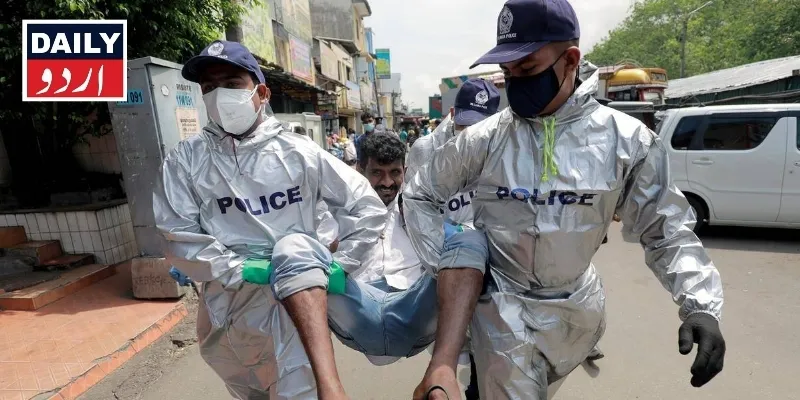 سری لنکا میں انفیکشن کی شرح انڈیا سے کئی گنا زیادہ